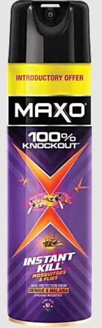MAXO MOSQUITOES FLIES SPRAY 400 ml